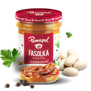 PAMAPOL FASOLKA PO BRETONSKU Z BOCZKIEM 500G