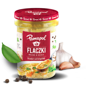 PAMAPOL FLACZKI WOLOWE W ROSOLE 500G