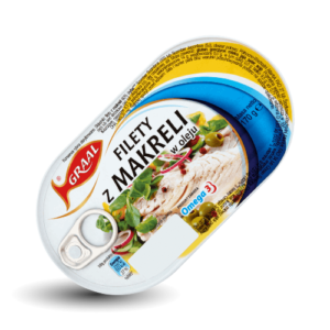 GRAAL FILET Z MAKRELI W OLEJU 170G