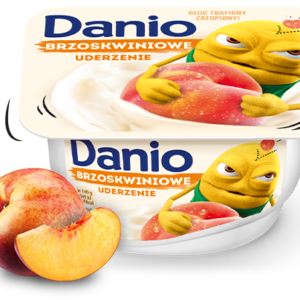 DANONE DANIO BRZOSKWINIOWE 130G