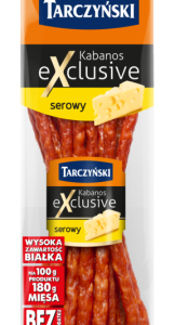 TARCZYNSKI KABANOSY EXCLUSIVE SEROWE 105G