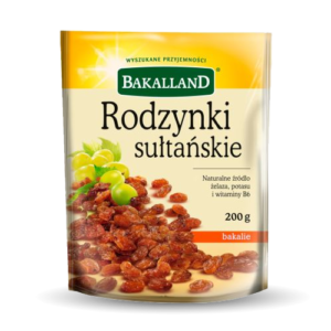 BAKALLAND RODZYNKI SULTANSKIE 200 G