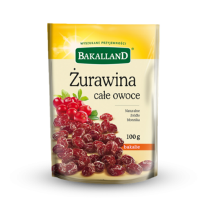 BAKALLAND ZURAWINA SUSZONA 100G