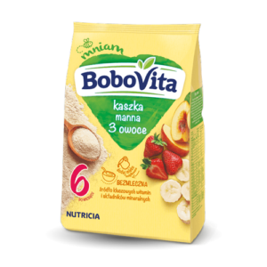 BOBOVITA KASZKA MANNA WIELOOWOCOWA 180G