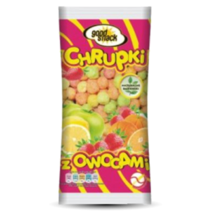 GOOD SNACK CHRUPKI KUKURYDZIANE Z OWOCAMI 180G