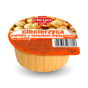 DEGA SALATKA CIECIERZYCA LOSOS WEDZONY 125G