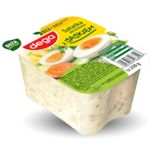 DEGA SALATKA JARZYNOWA Z JAJKIEM 250G