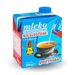 GOSTYNSKIE MLEKO ZAGESZCZONE NIESLODZONE 500ML