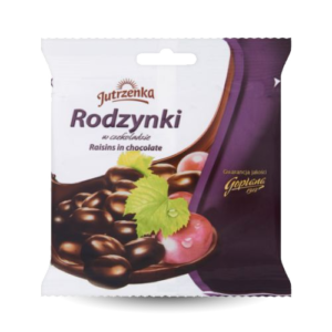 JUTRZENKA RODZYNKI W CZEKOLADZIE 80G