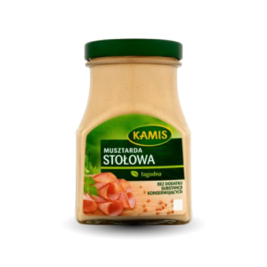 KAMIS MUSZTARDA STOLOWA 185G