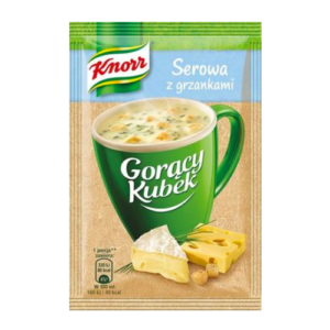 KNORR G.K. ZUPA SEROWA Z GRZANKAMI 22G