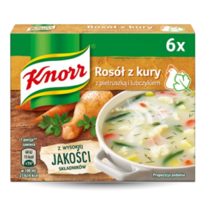 KNORR ROSOL Z KURY PIETRUSZKA LUBCZYK 6 KOSTEK 60G