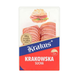 KRAKUS KIELBASA KRAKOWSKA SUCHA PLAST 80G