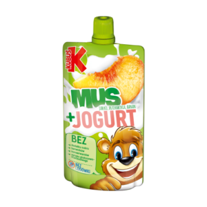 KUBUS MUS JOGURT BRZOSKWINIA SASZ 80G