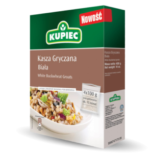 KUPIEC KASZA GRYCZANA BIALA 4X100g