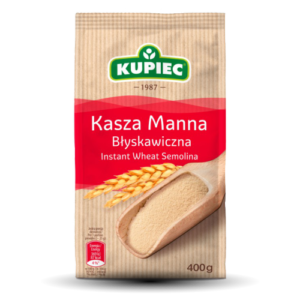 KUPIEC KASZA MANNA BLYSKAWICZNA 400G