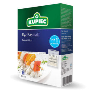 KUPIEC RYZ BASMATI 4x100G