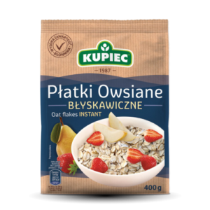 KUPIEC PLATKI OWSIANE BLYSKAWICZNE 400G