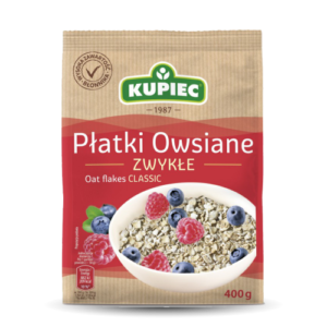 KUPIEC PLATKI OWSIANE ZWYKLE 400G