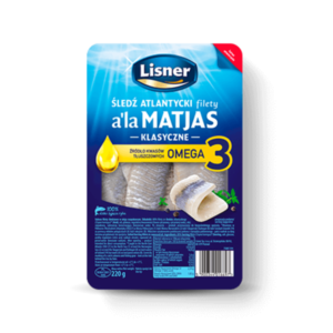 LISNER FILETY SLEDZIOWE W OLEJU MATJAS 220G