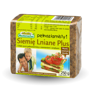 BENUS CHLEB ZYTNI SIEMIE LNIANE PLUS 250G