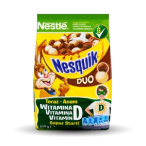 NESTLE PLATKI NESQUIK DUO 225G