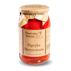 PIWNICZKA BABUNI PAPRYKA MARYNOWANA 850G