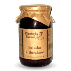 PIWNICZKA BABUNI SALATKA Z BURAKOW Z PAPRYKA 900G