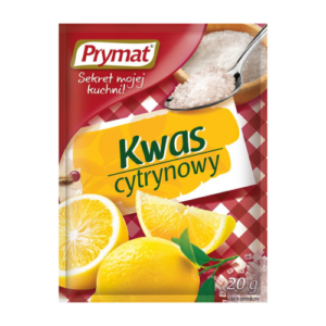 PRYMAT KWAS CYTRYNOWY 20G