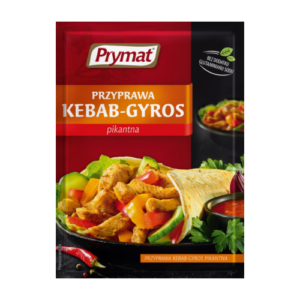 PRYMAT PRZYPRAWA KEBAB-GYROS PIKANTNA 30g