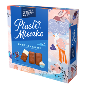 WEDEL PTASIE MLECZKO SMIETANKOWE 350G