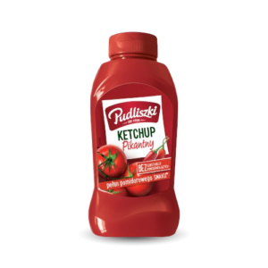 PUDLISZKI KETCHUP PIKANTNY TOP DOWN 410G