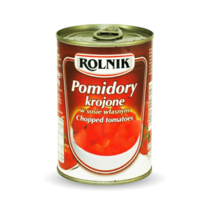 ROLNIK POMIDORY KROJONE PUSZKA 400G