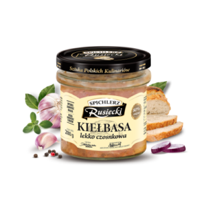 SPICHLERZ RUSIECKI KIELBASA LEKKO CZOSNKOWA 300G