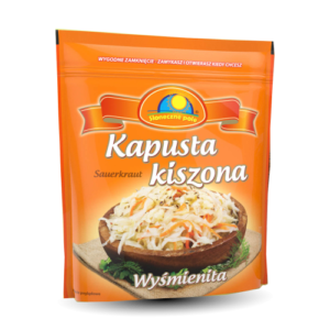 SLONECZNE POLE KAPUSTA KWASZONA WOREK 1 KG