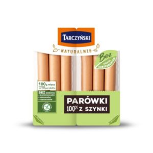 TARCZYNSKI PAROWKI Z SZYNKI 100% 200g