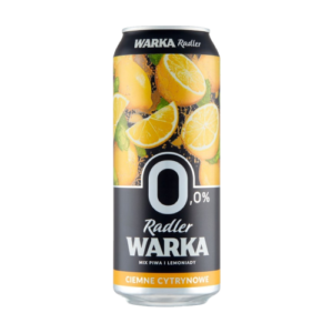 WARKA RADLER CIEMNE CYTRYNOWE 0.0.% 500ML