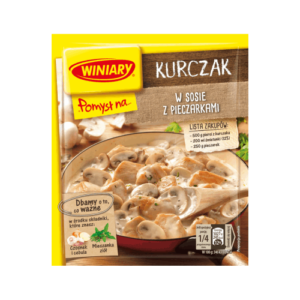 WINIARY POMYSL NA KURCZAKA Z PIECZARKAMI 32G