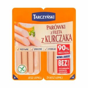 TARCZYNSKI PAROWKI Z FILETA KURCZAKA 180G