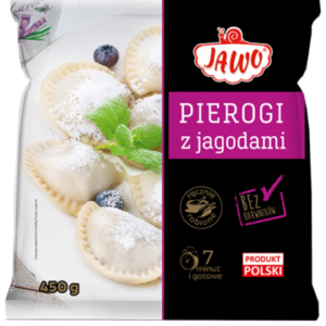 JAWO PIEROGI Z JAGODAMI 450G