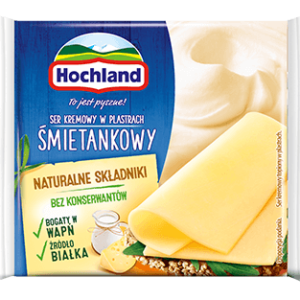 HOCHLAND SEREK PLASTRY SMIETANKOWY  130G