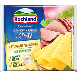 HOCHLAND SEREK PLASTRY Z SZYNKA 130G