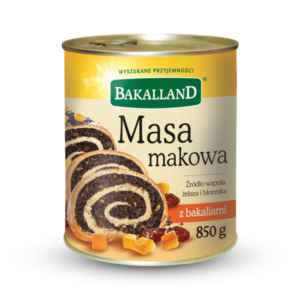 Bakalland Masa Makowa 850g