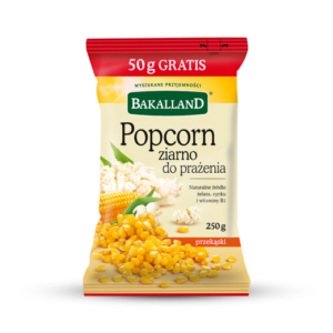 BAKALLAND POPCORN ZIARNO 250g