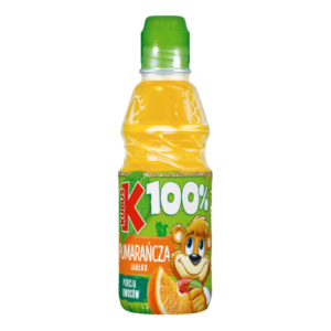 KUBUS SOK 100% POMARAŃCZA, JABLKO 300ml