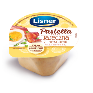 LISNER PASTELLA JAJECZNA Z BEKONEM 80g