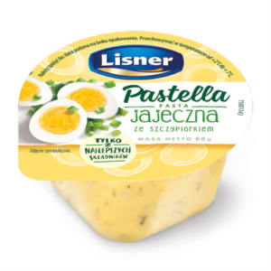 LISNER PASTELLA JAJECZNA ZE SZCZYPIORKIEM 80g