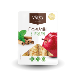 VIRTU NALESNIKI Z JABLKAMI 400G